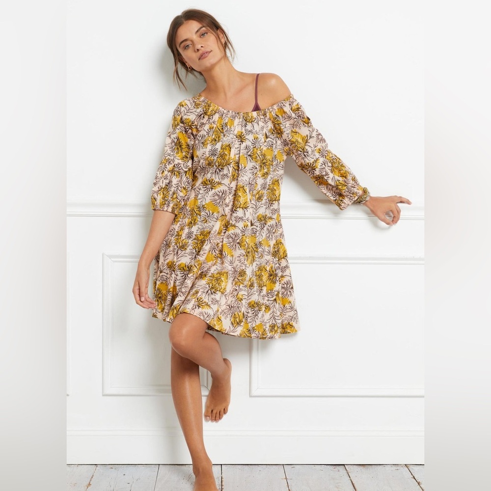 DAILY PRACTICE BY ANTHROPOLOGIE MOLLIE TUNIC DRESS medium
